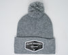 Stamp Pom Toque - Grey
