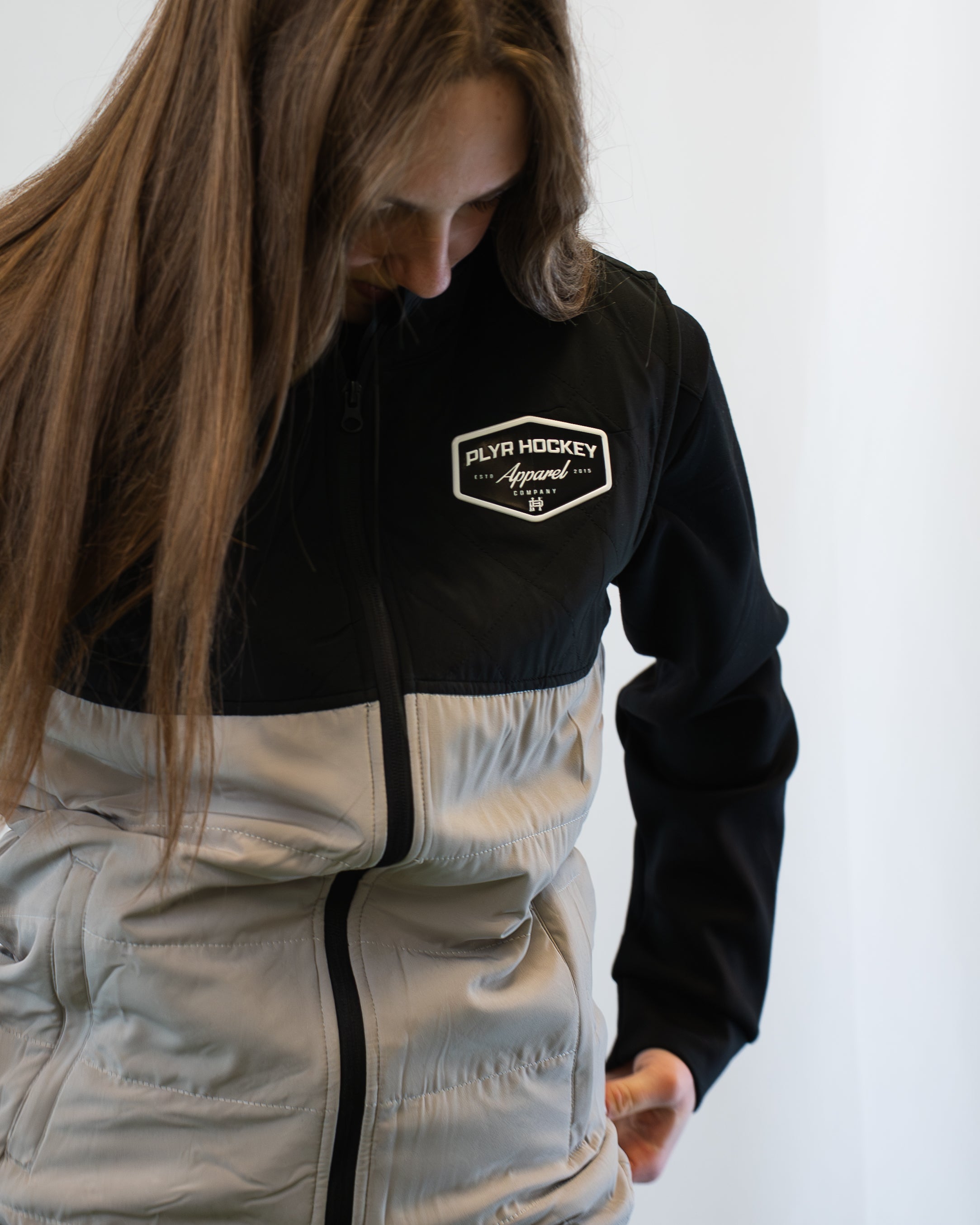 Stamp Vest - Black / Slate