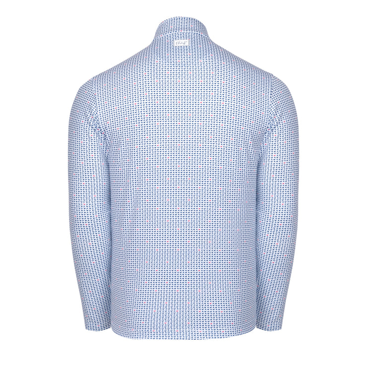 Albatross Quarter Zip - White