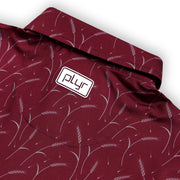 Youth Prairie Wheat Polo - Maroon