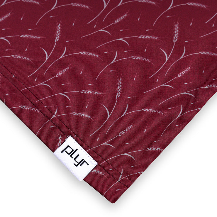 Youth Prairie Wheat Polo - Maroon