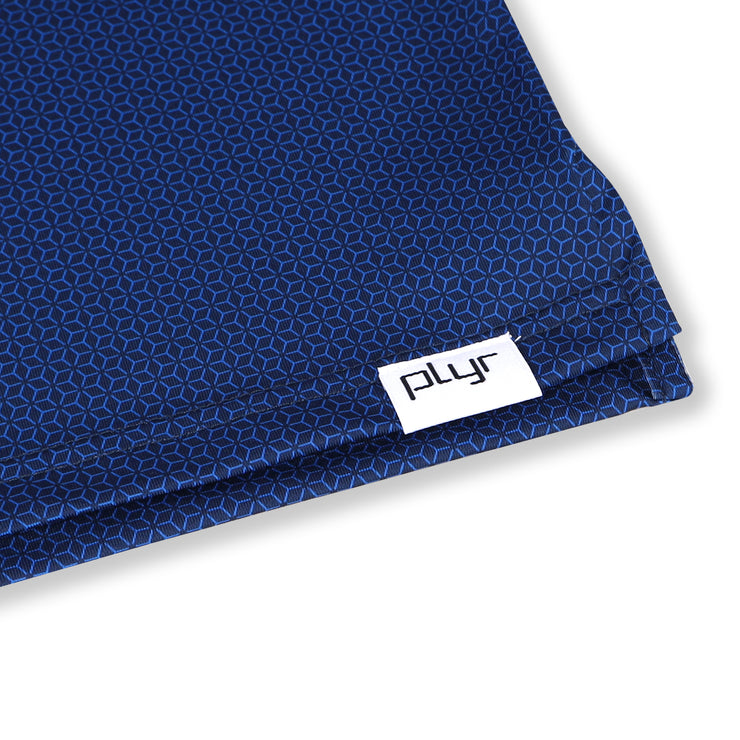 Geometric Polo - Blue