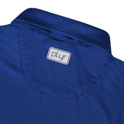 Geometric Polo - Blue