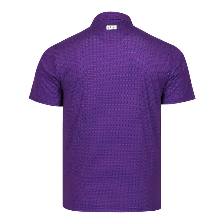 Geometric Polo - Purple