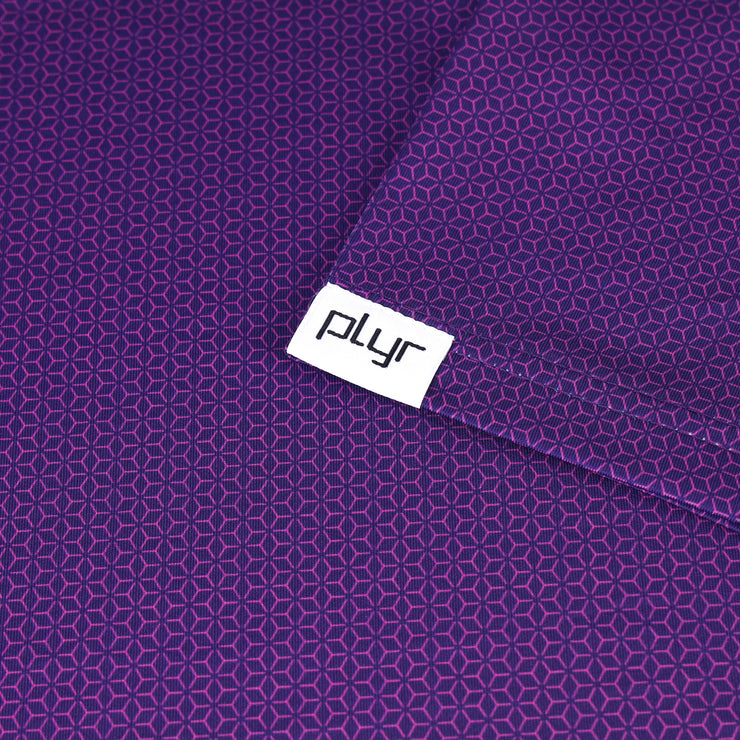 Geometric Polo - Purple