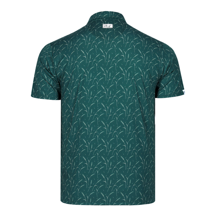 Prairie Wheat Polo - Forest Green