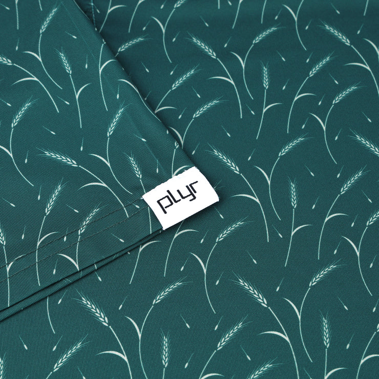 Prairie Wheat Polo - Forest Green