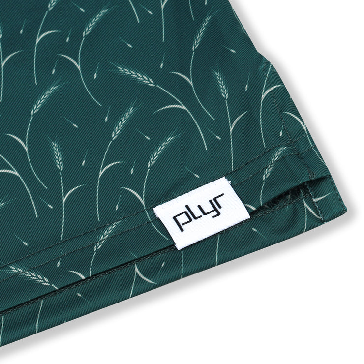 Prairie Wheat Polo - Forest Green