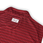 Womens Sleeveless Merlot Polo