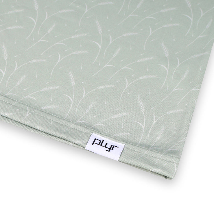 Womens Sleeveless Prairie Wheat Polo - Sage Green