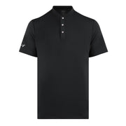 Statement Blade Collar Polo - Black