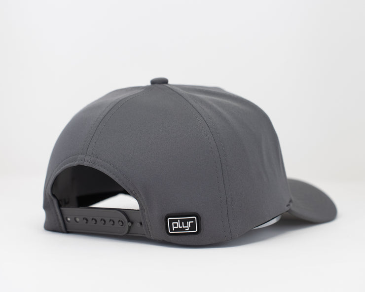 DJMH x PLYR Hex Trucker Hat - Charcoal