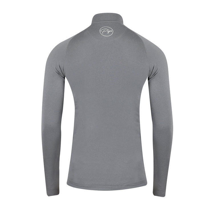 Women's Etiquette Quarter Zip - Heather Grey