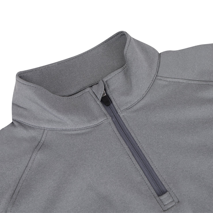 Women's Etiquette Quarter Zip - Heather Grey