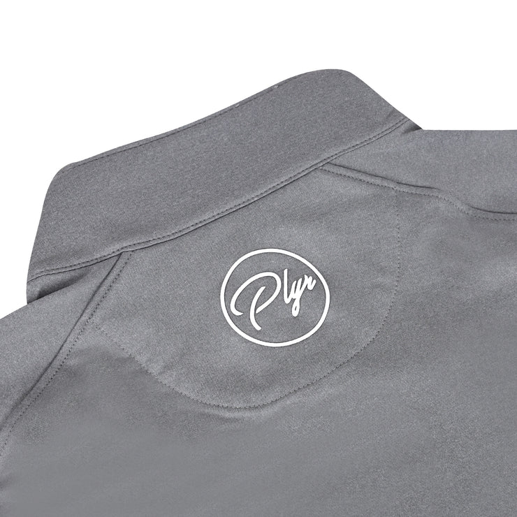 Women's Etiquette Quarter Zip - Heather Grey