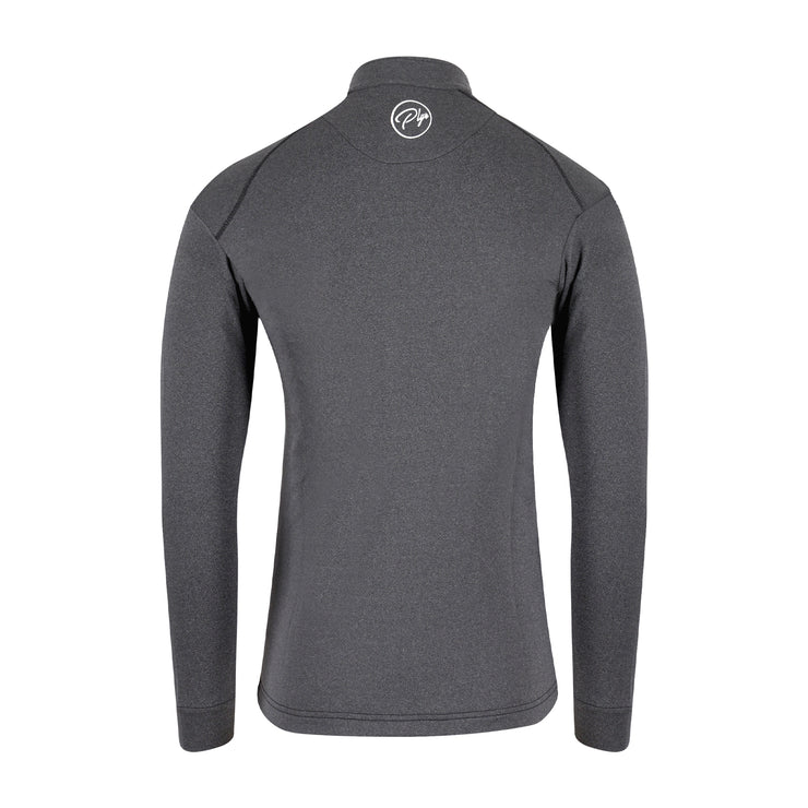 Women's Etiquette Full Zip - Heather Charcoal (Small only)