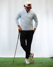 Albatross Quarter Zip - White