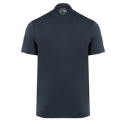 Statement Blade Collar Polo - Navy