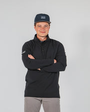 Tones Quarter Button - Black