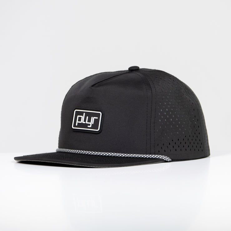 Etiquette Rope Snapback - Black