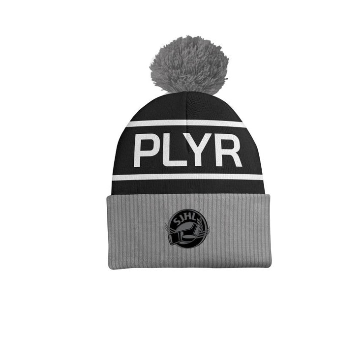 SJHL - PLYR HOCKEY Toque - Black/Charcoal