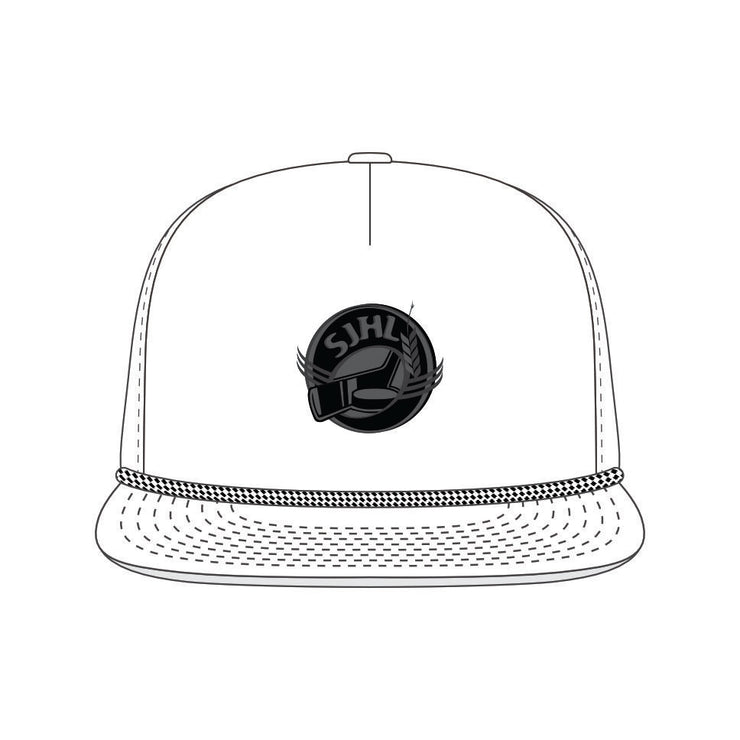 SJHL - Etiquette Rope Snapback - White