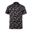 Black Camo Polo - Blade Collar